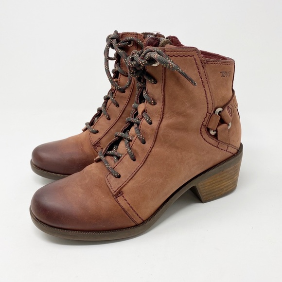 teva foxy bootie lace up